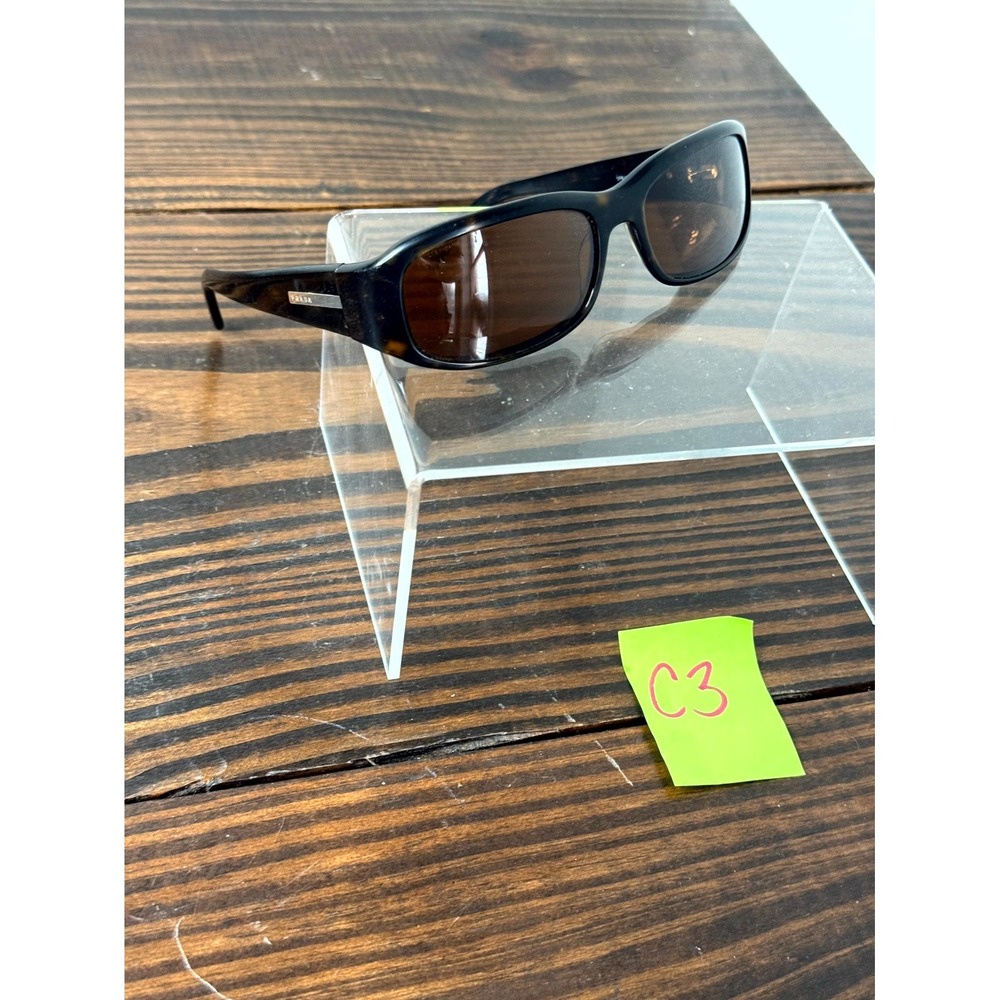 Prada SPR 03E 2AU-3N1 Womens Dark Brown Lenses Square Sunglasses